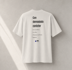 T-shirt TKREO STATEMENT 03 - Avec trop de caractère
