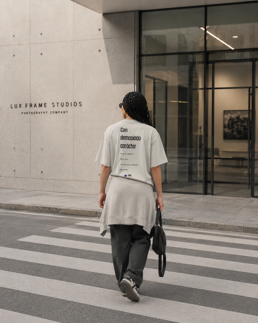 T-shirt TKREO STATEMENT 03 - Avec trop de caractère